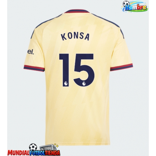 Camiseta Arsenal Ezri Konsa #15 Tercera Equipación Replica 2026-27 mangas cortas